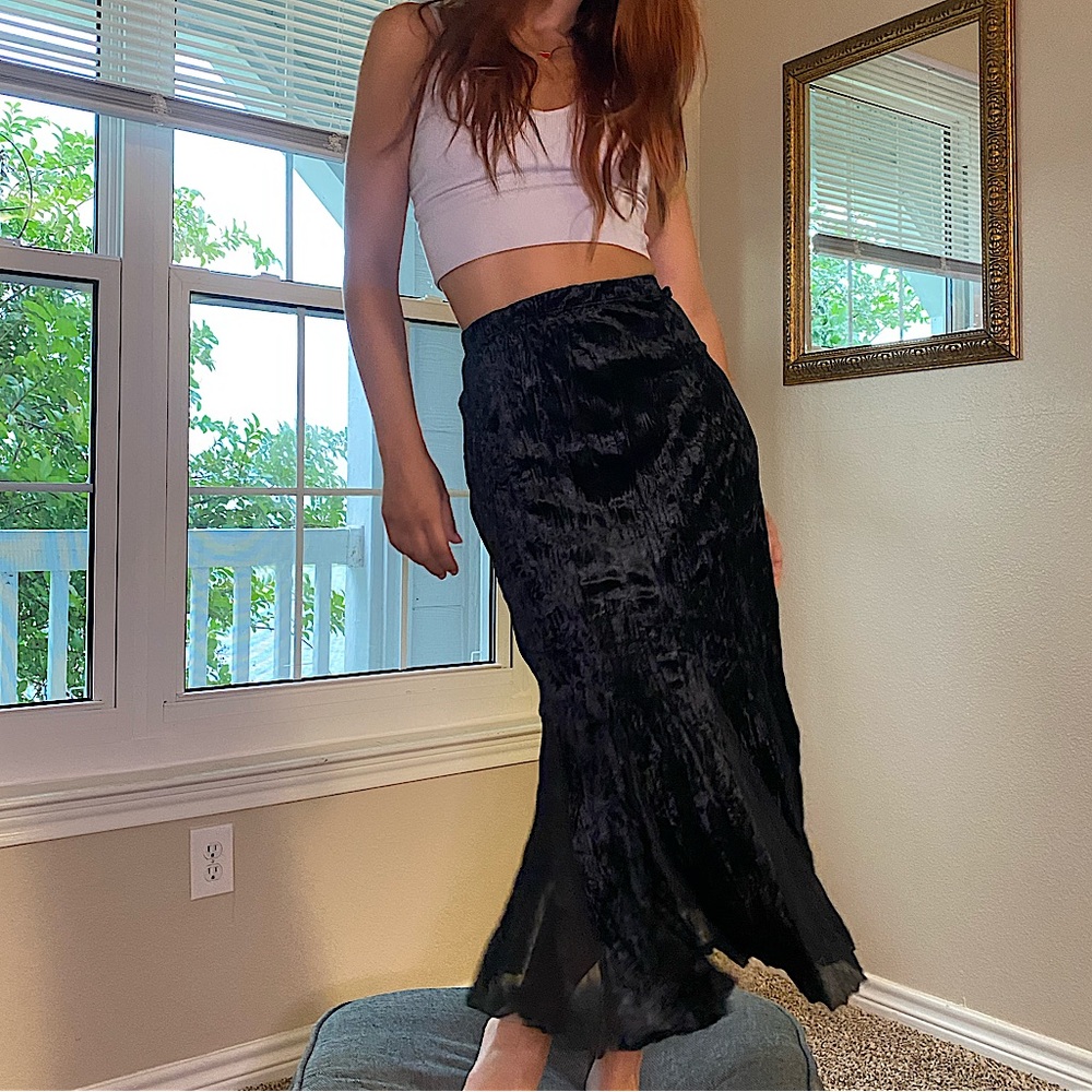 Vintage Unique calf Skirt